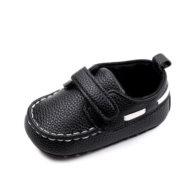 Spring and Autumn New Style Baby Shoes 0-1 Year Old Infant Shoes British Style Soft Sole Baby Learning Shoes Formal Shoes