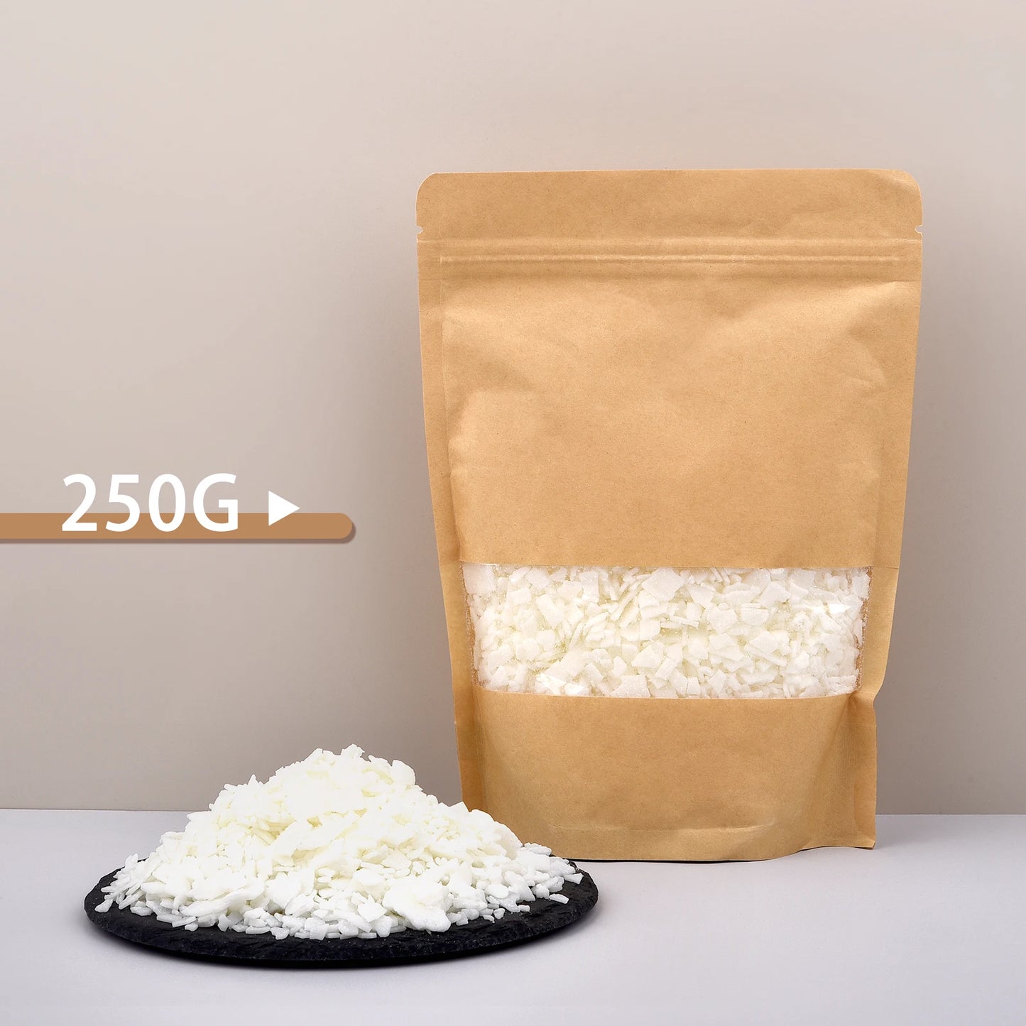 50/100/250/500/1000g Natural Soy Wax Flake For DIY Handmade Candles Crafts Additive-Free Scented Candle Raw Material Making Kit