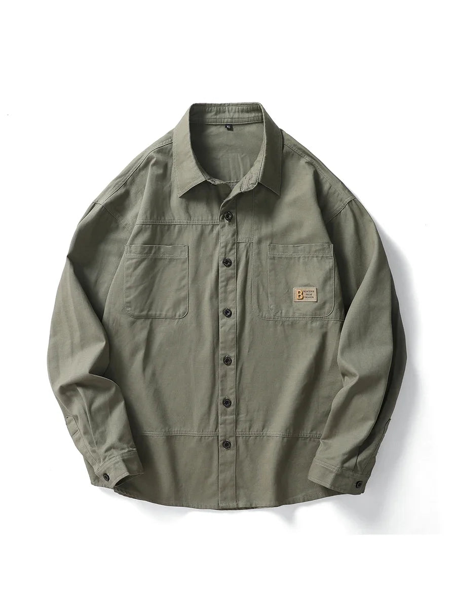 New 100 Cotton Shirts Man Long Sleeve Top Male Oversize Casual Big Size 5XL 6XL 7XL 8XL 9XL 10XL Plus Large Loose Spring Outwear