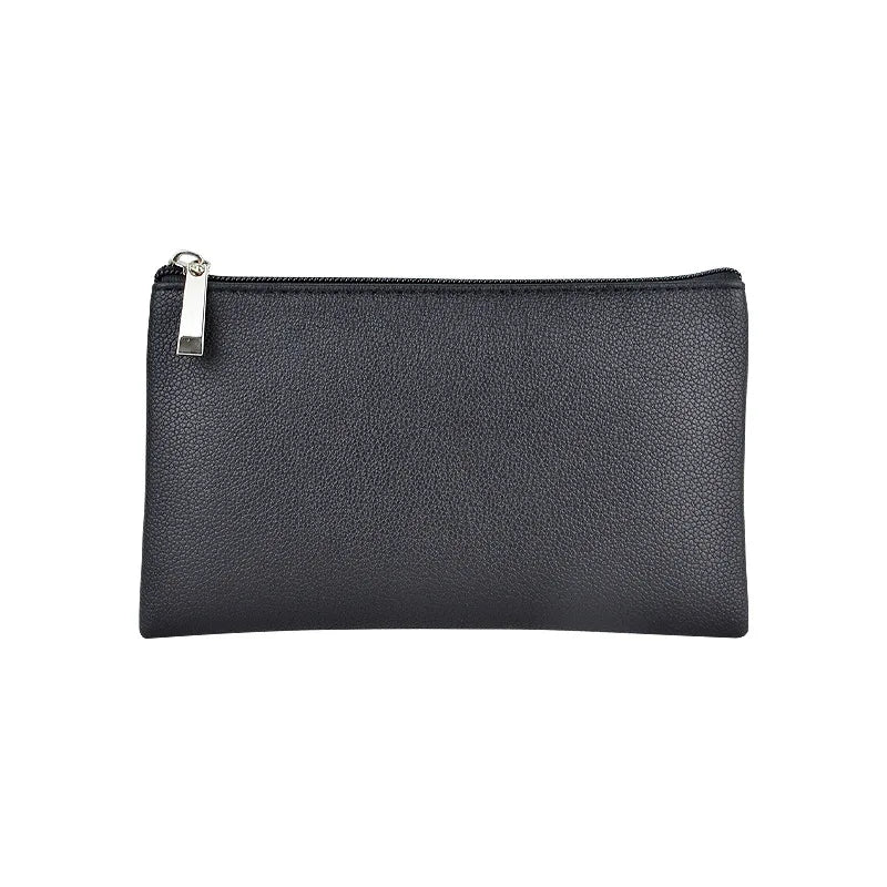Customized Name PU Cosmetic Bag Large Capacity Three-Piece Set Women's Storage Bag Portable Lipstick Waterproof Wash Bag