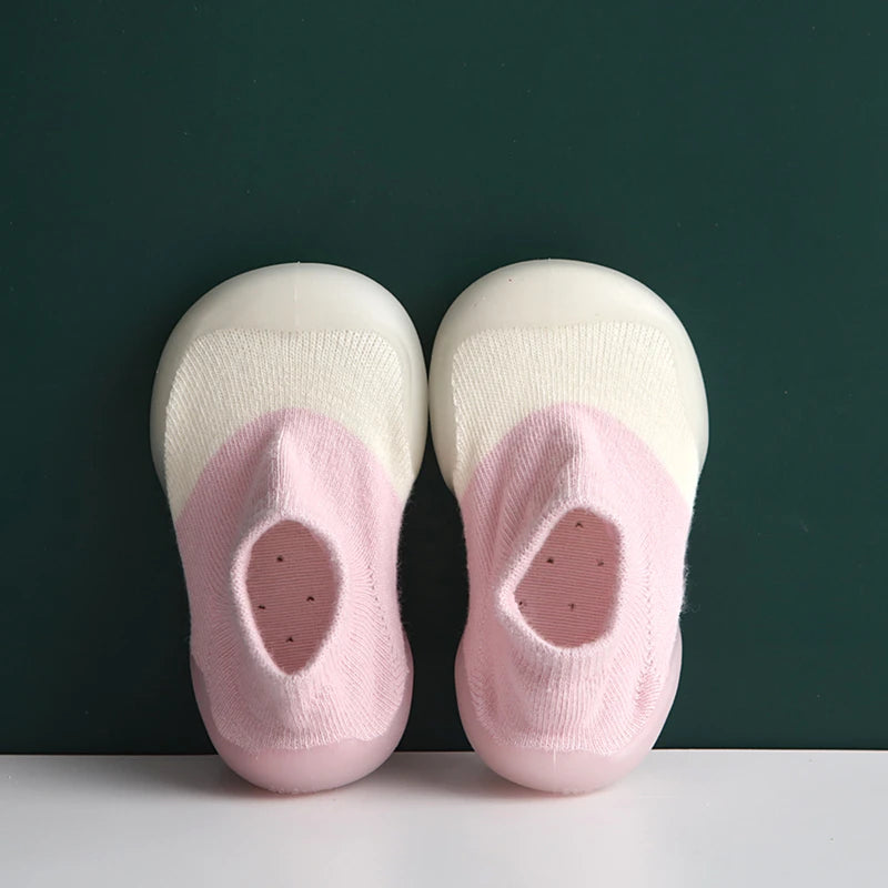baby socks shoes for spring autumn cute cat style cotton floor shoes soft botton anti-slip first walkers 0-3 years