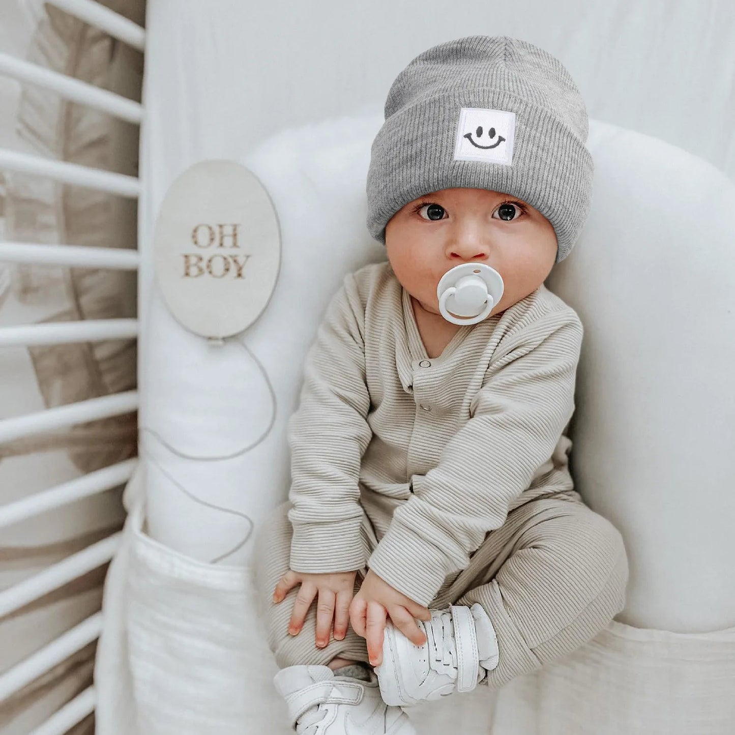 3pcs Cotton Baby Hat Newborn Sock Cartoon 3D Doll Set Crochet Beanie Infant Boy Girl Cap Baby Stuff Children Accessories 0-6 M