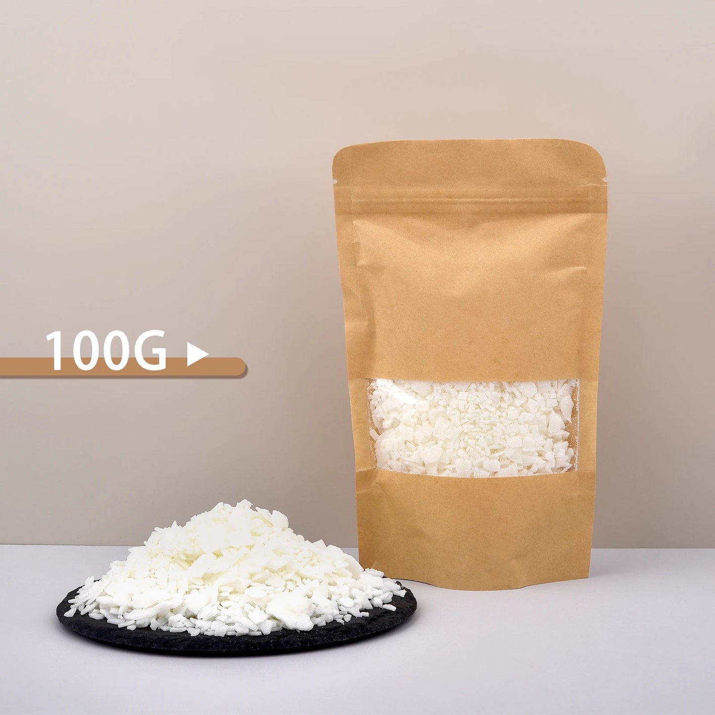 50/100/250/500/1000g Natural Soy Wax Flake For DIY Handmade Candles Crafts Additive-Free Scented Candle Raw Material Making Kit