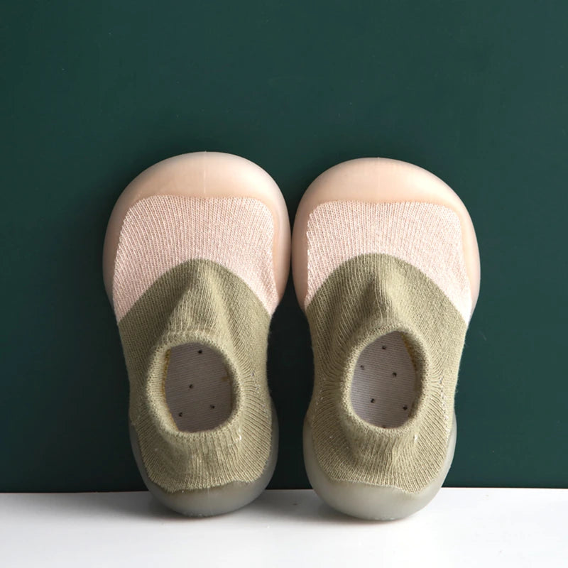 baby socks shoes for spring autumn cute cat style cotton floor shoes soft botton anti-slip first walkers 0-3 years