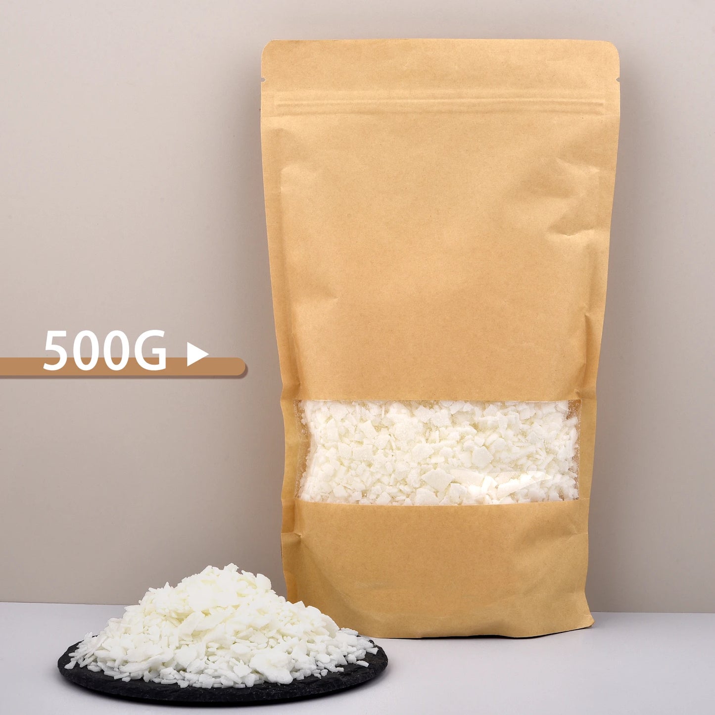 50/100/250/500/1000g Natural Soy Wax Flake For DIY Handmade Candles Crafts Additive-Free Scented Candle Raw Material Making Kit