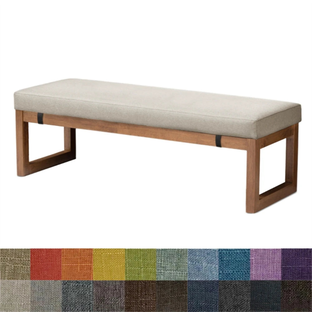 Custom Size Long Bench Cushions Thickened Cushion Pads Decorative Cushions for Sofas/Chairs/Bay Window Seats/Garden Loungers