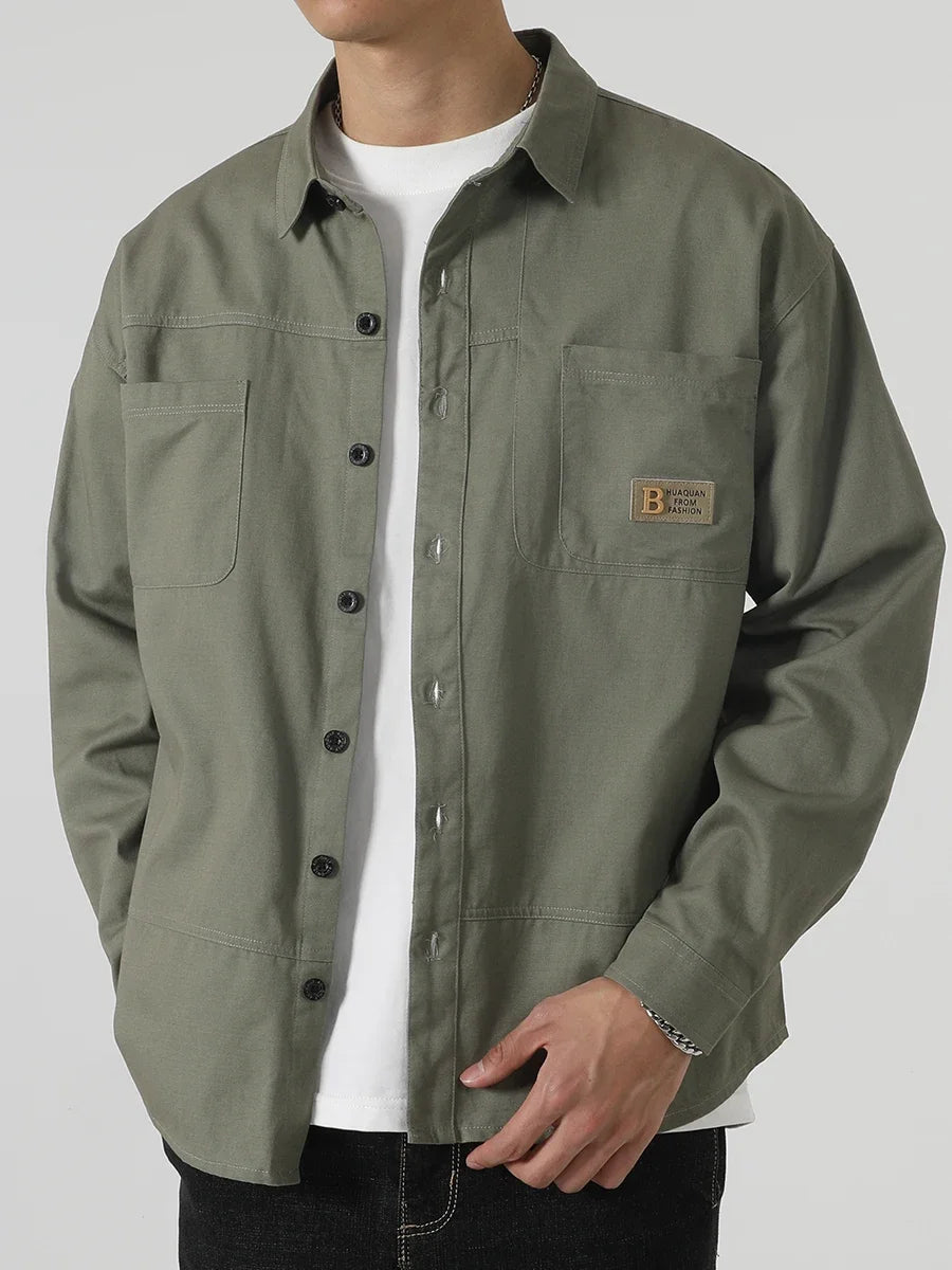 New 100 Cotton Shirts Man Long Sleeve Top Male Oversize Casual Big Size 5XL 6XL 7XL 8XL 9XL 10XL Plus Large Loose Spring Outwear