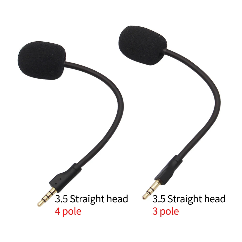 Replacement 3.5mm Microphone for Logitech G Pro X Headphones E-Sports Game Headset Mic for Steelseies Headphones
