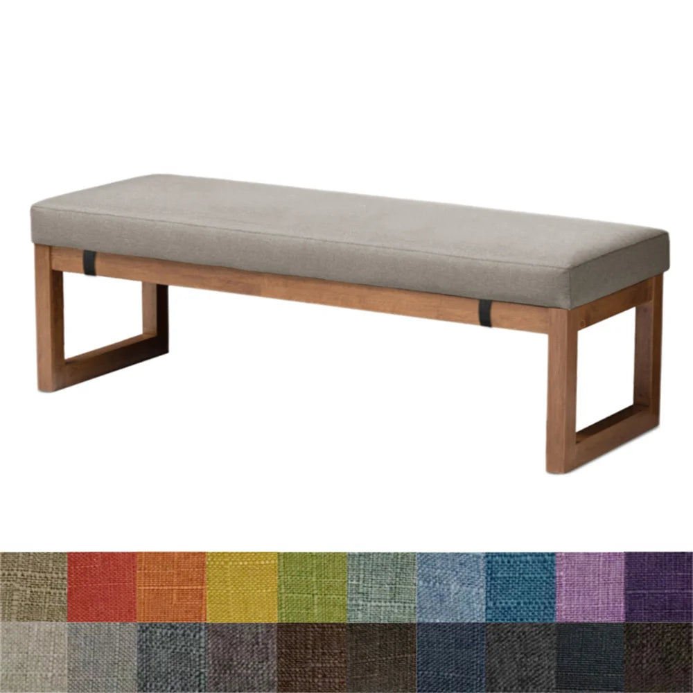 Custom Size Long Bench Cushions Thickened Cushion Pads Decorative Cushions for Sofas/Chairs/Bay Window Seats/Garden Loungers