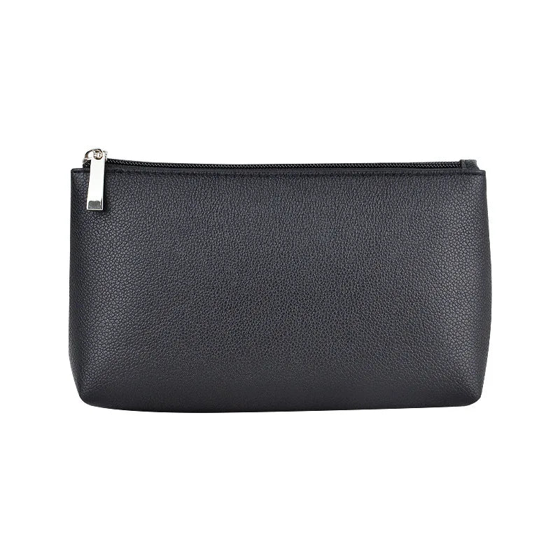 Customized Name PU Cosmetic Bag Large Capacity Three-Piece Set Women's Storage Bag Portable Lipstick Waterproof Wash Bag