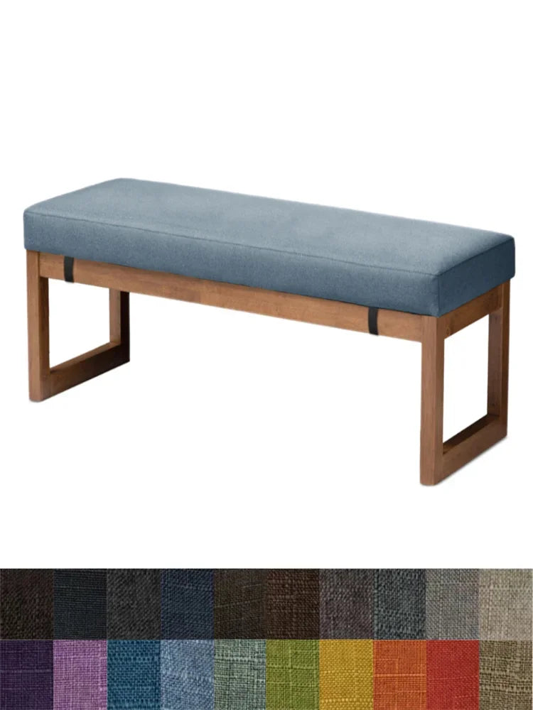Custom Size Long Bench Cushions Thickened Cushion Pads Decorative Cushions for Sofas/Chairs/Bay Window Seats/Garden Loungers