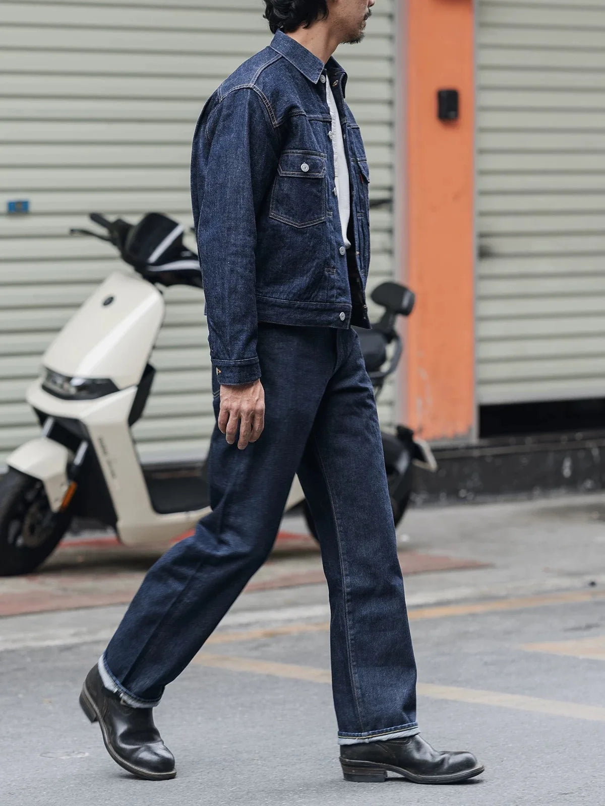 Rugged Bronson 1952 Blanket Lined Type 2 Selvedge Denim Jacket Sanforized 817XX Men's Jean Outerwear 517XX