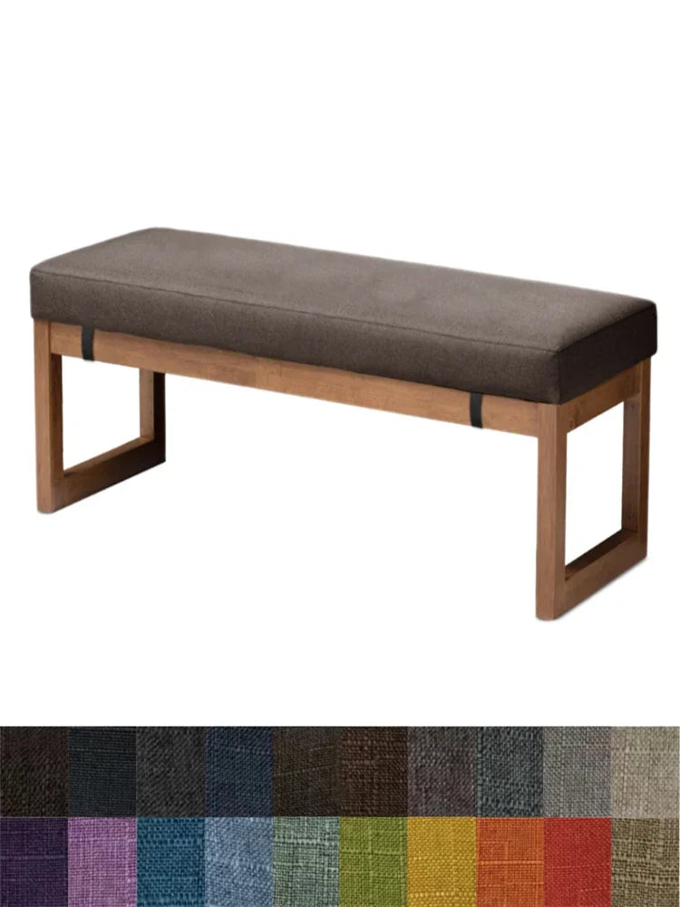 Custom Size Long Bench Cushions Thickened Cushion Pads Decorative Cushions for Sofas/Chairs/Bay Window Seats/Garden Loungers