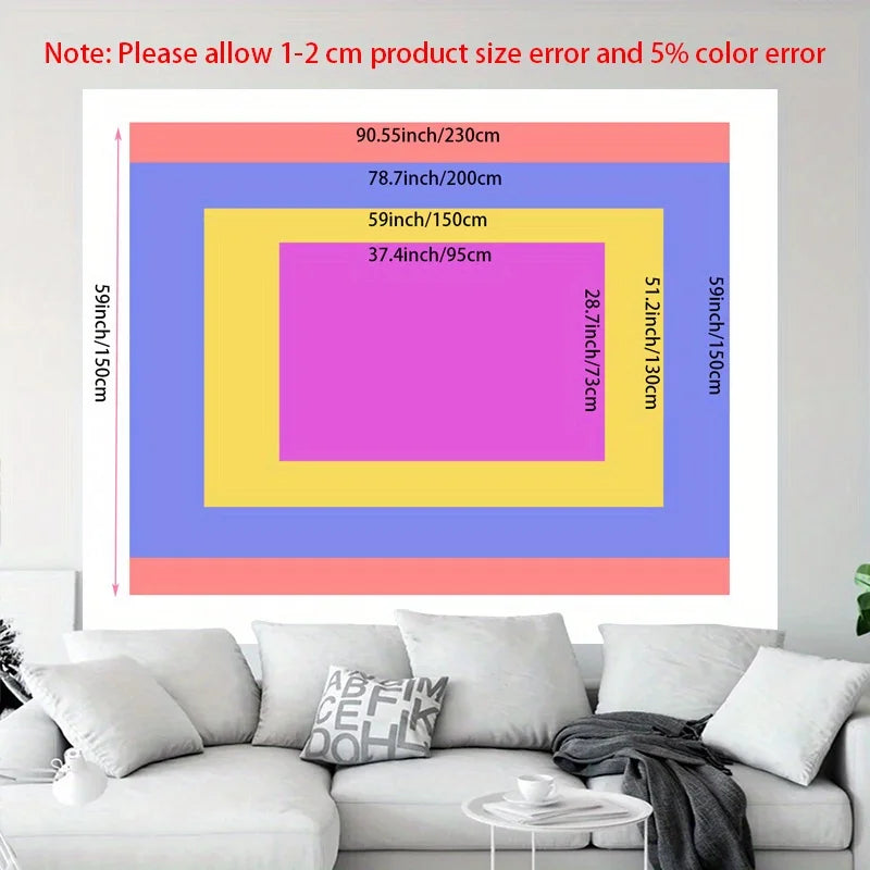 Halloween Pumpkin Art Background Cloth Hanging Cloth Bedroom Bedside Decorative Wall Cloth Rental Dormitory Tapestry