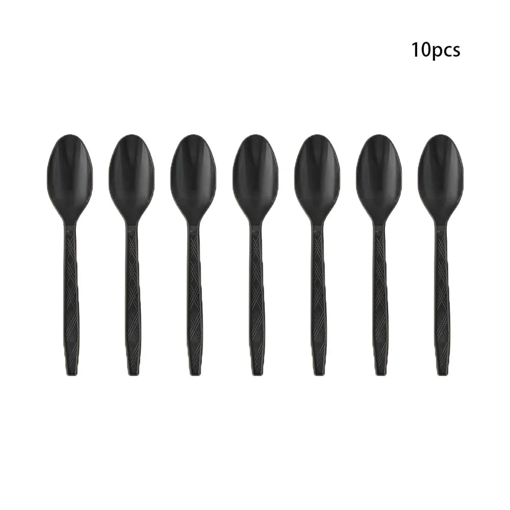 Simple Black Birthday Party Decoration Single theme Boda 20 piece Disposable Tableware Set Plates Cups Papers Tablecloth
