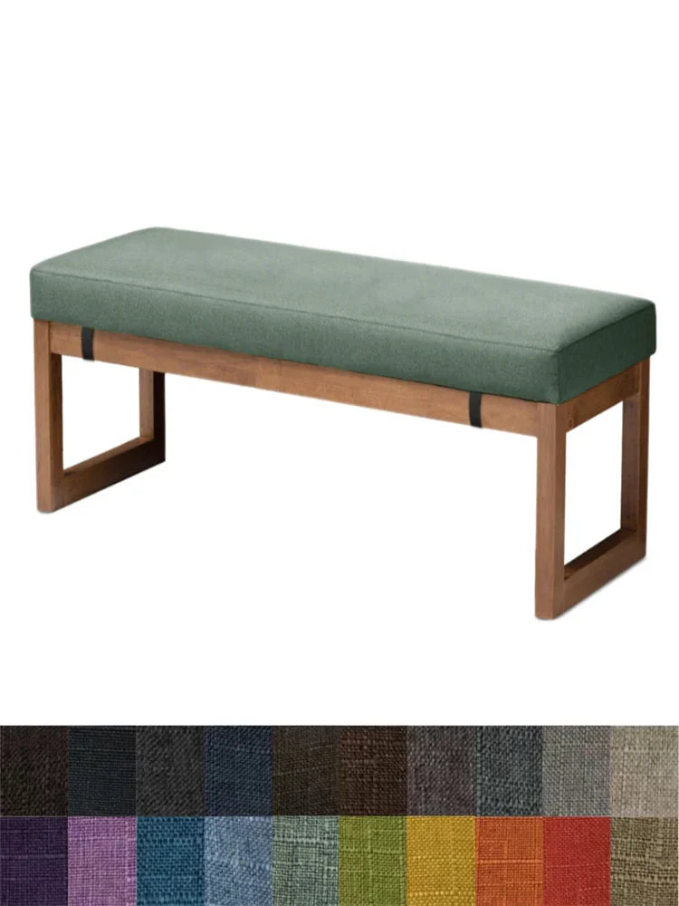 Custom Size Long Bench Cushions Thickened Cushion Pads Decorative Cushions for Sofas/Chairs/Bay Window Seats/Garden Loungers