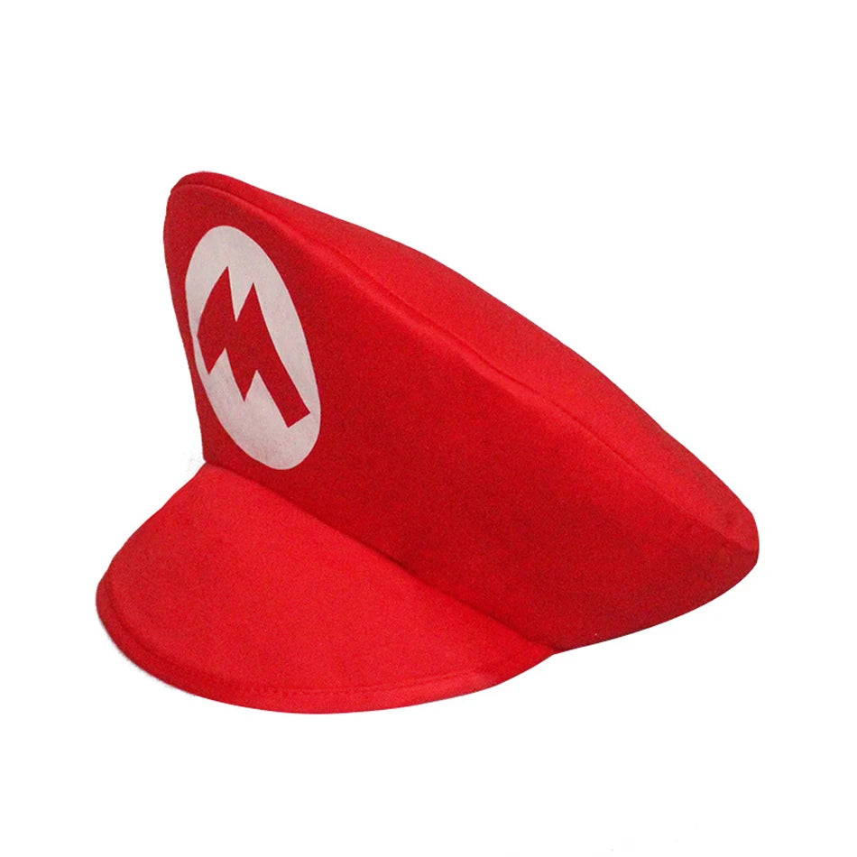 Mario Bros. Luigi Animation Cosplay Classic Hat Game Anime Figure Halloween Costume Unisex Kids Adults Baseball Cap Party Gift