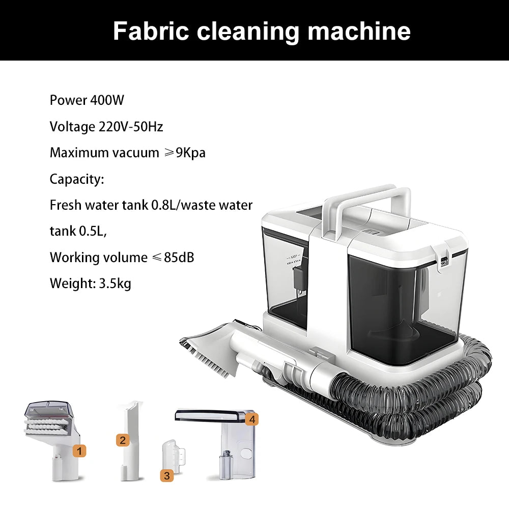 All-in-One Multifunctional Cleaner Small Fabric Sofa Carpet Window Cleaning Machine Household Vacuum Dust Cleaner