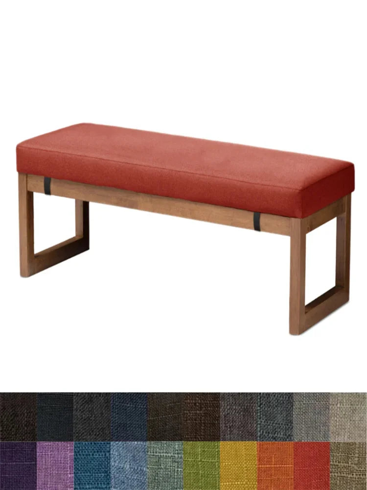 Custom Size Long Bench Cushions Thickened Cushion Pads Decorative Cushions for Sofas/Chairs/Bay Window Seats/Garden Loungers