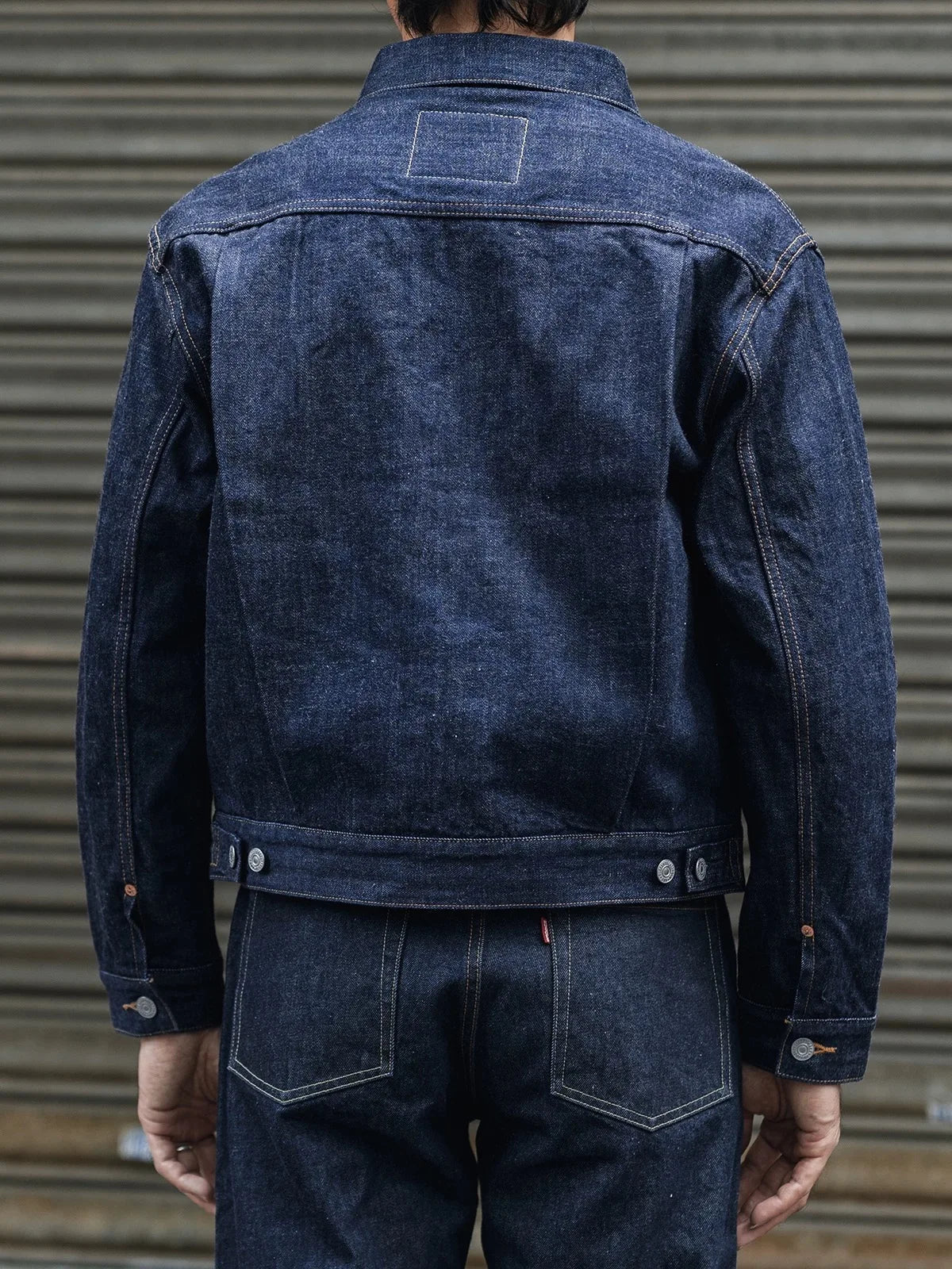 Rugged Bronson 1952 Blanket Lined Type 2 Selvedge Denim Jacket Sanforized 817XX Men's Jean Outerwear 517XX