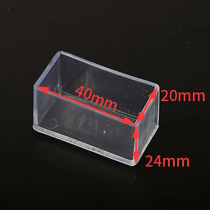 Furniture Leg Foot Protector Transparent Table And Chair Foot Cover Silicone Wear-resistant Cap Noise Reduction Protect Floor