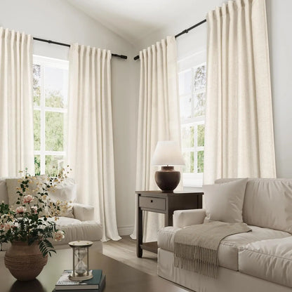 350cm Height Custom Made 270CM Length Sheer Curtain Solid Color Curtain Window Living Room Tulle Curtain Finished Curtain