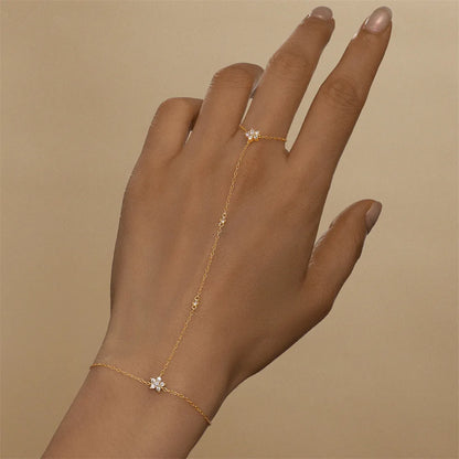 OEVAS 5A Zircon Bracelets for Women S925 Sterling Silver Lab diamonds Bracelets fashion Ring Chain Wholesale Jewelry Gift
