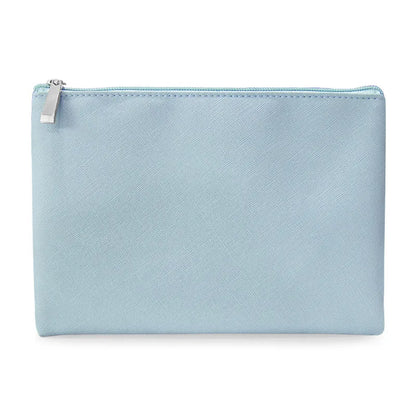 Customized Name PU Cosmetic Bag Large Capacity Three-Piece Set Women's Storage Bag Portable Lipstick Waterproof Wash Bag