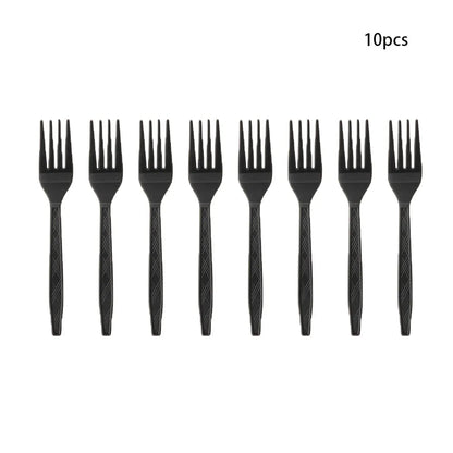 Simple Black  Birthday Party Decoration Single theme Boda 20 piece Disposable Tableware  Set Plates Cups Papers Tablecloth