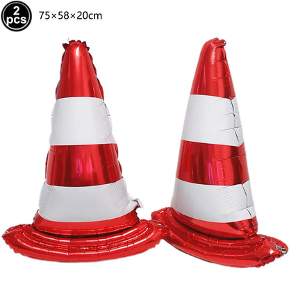 construction truck party tablecloth table runner Engineering excavator theme table cover boy construction birthday party decor