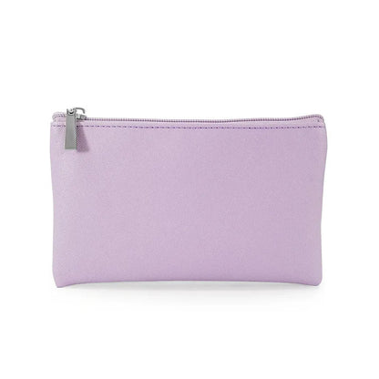 Customized Name PU Cosmetic Bag Large Capacity Three-Piece Set Women's Storage Bag Portable Lipstick Waterproof Wash Bag