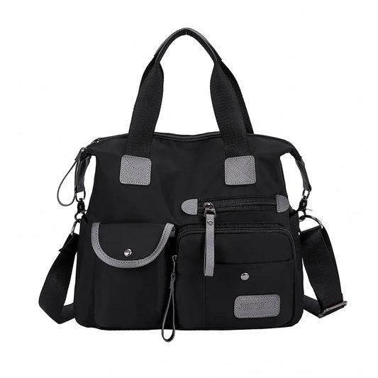 Nylon Women Shoulder Bag Fashion Handbags Waterproof Crossbody Bag Large Capacity Multifunctional Tote Travel Messenger