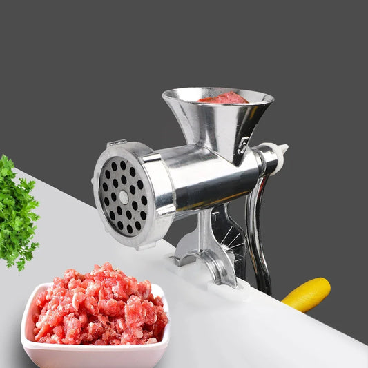 Vegetable Chopper Sausage Stuffer Kitchen Tool Food Processor Household Grinder Manual Meat Grinder Multifunction Handheld