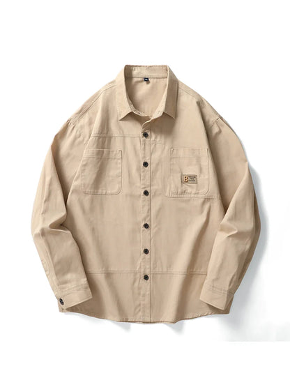 New 100 Cotton Shirts Man Long Sleeve Top Male Oversize Casual Big Size 5XL 6XL 7XL 8XL 9XL 10XL Plus Large Loose Spring Outwear