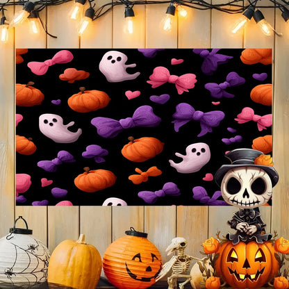 Halloween Pumpkin Art Background Cloth Hanging Cloth Bedroom Bedside Decorative Wall Cloth Rental Dormitory Tapestry
