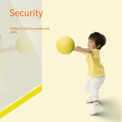 18/21cm Mute Ball Baby Basketball High Density Soft Elastic Ball Children Indoor Sports Noise Reduction Ball Development Games