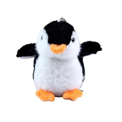 11CM Penguin Plush Pendant Soft Easy Hanging Mini 3D Eyes Cute Penguin Plush Keychain Stuffed Animals Bag Accessories for Gift