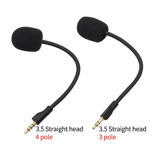 Replacement 3.5mm Microphone for Logitech G Pro X Headphones E-Sports Game Headset Mic for Steelseies Headphones