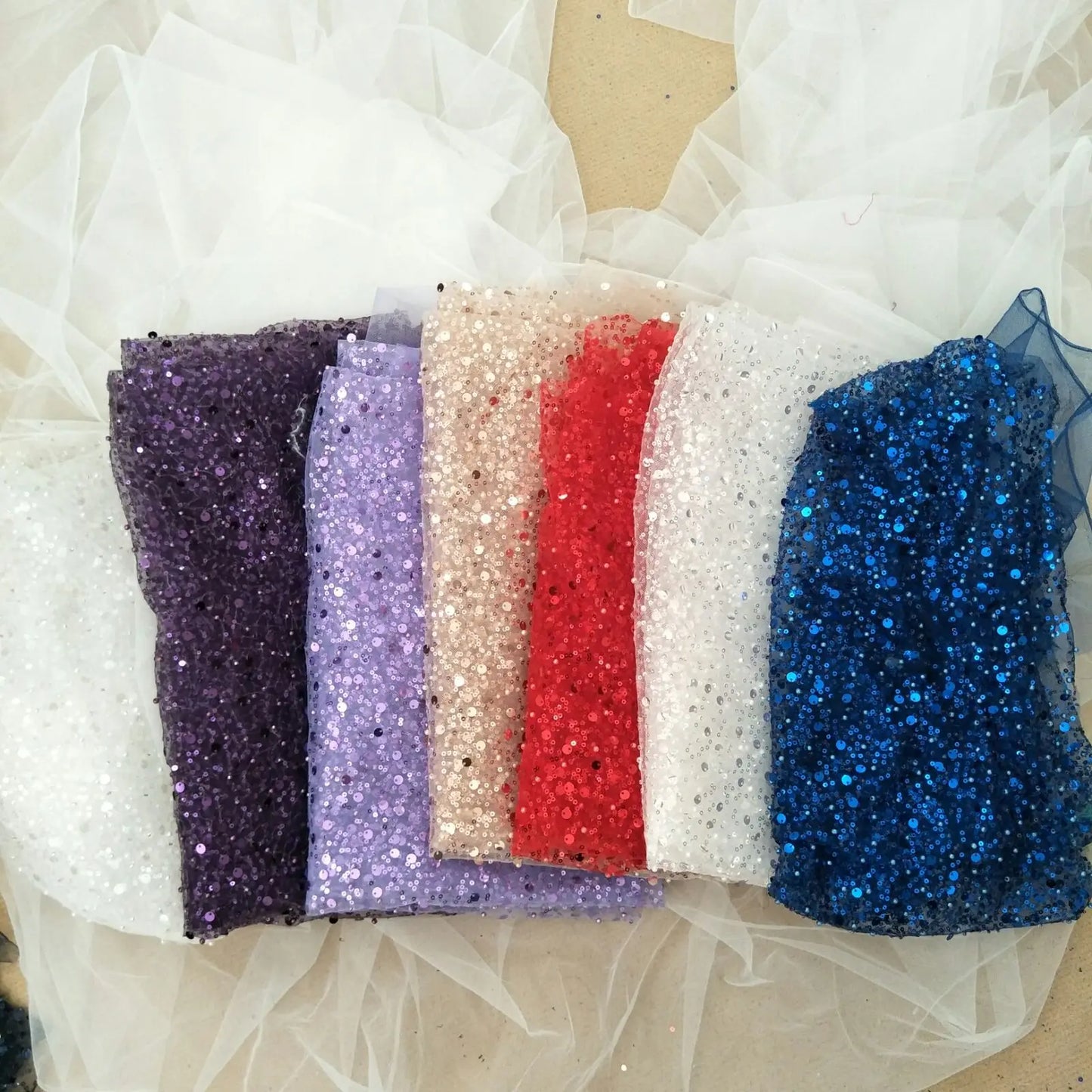 20 Colors beauty  wedding dress beading fashion dress lace fabric with pearls 130cm width bridal lace fabric sell by yard