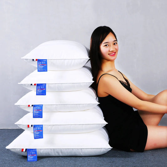 Cotton Cushion Inner Filling White Decorative Pillow Core for Home Sofa Car Office Soft Cushion Insert 45x45 16/18/20/22/24 Inch