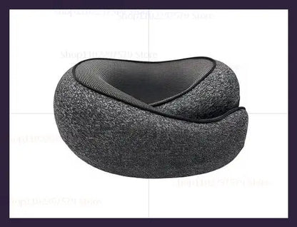 Travel Neck Pillow Memory Foam U-shaped Pillow Snail Style Travel Neck Support Portable Adjustable Soft Noon Break Sleep Pillows