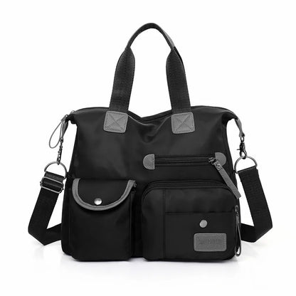 Nylon Women Shoulder Bag Fashion Handbags Waterproof Crossbody Bag Large Capacity Multifunctional Tote Travel Messenger